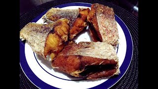 How To Fry Red Snapper In African Style  Easy Recipe  Obaapa Kitchen [upl. by Atirres]