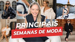 As DIFERENÇAS entre as PRINCIPAIS SEMANAS DE MODA Paris Milão Nova York e mais  Layla Monteiro [upl. by Parry]