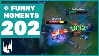 900 Health from an auto attack  Funny Moments 202 LEC 2024 [upl. by Joelynn]