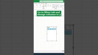 slicer in excel microsoft exceltips exceltricks [upl. by Gregrory]