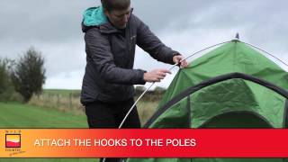 Etesian 2 and Etesian 3 Tent Pitching Guide amp Product Information  Wild Country [upl. by Beret]