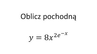 Pochodna funkcji jednej zmiennej cz5 Pochodna złożona [upl. by Egwan]