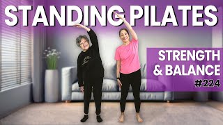 Standing Pilates for Ages 60 Improve Strength amp Balance for Seniors [upl. by Zinnes]