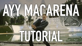 Ayy Macarena  Tyga  Dance Tutorial  oleganikeev choreography ANY DANCE [upl. by Grania153]