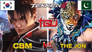 Cbm Jin Vs The Jon King  TWT 2024  TGU 2024  Tekken 8  Jan Ali Gaming [upl. by Ataliah]