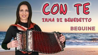 CON TE Beguine IRMA DI BENEDETTO  Organetto Abruzzese Accordion [upl. by Aihsela511]