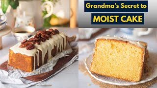 Grandmas Secret Moist amp Marvelous Pound Cake Recipe Revealed [upl. by Nodab]