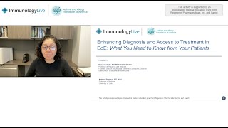 Webinar Enhancing Diagnosis and Access to Treatment in Eosinophilic Esophagitis EoE [upl. by Pepito]