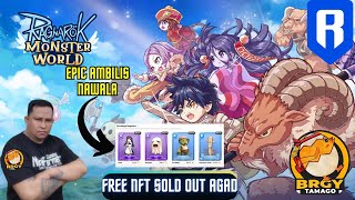 RAGNAROK MONSTER WORLD FREE EPIC NFTS SOLD OUT AGAD [upl. by Emmi]