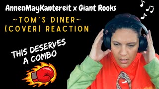 First time reaction 🔥Tom’s Diner cover  AnnenMayKantereit x Giant Rooks [upl. by Asiruam]