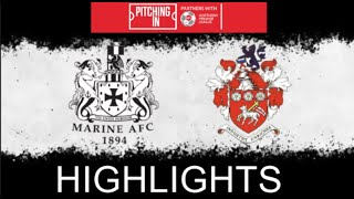 Marine AFC vs Liversedge FC Highlights [upl. by Bloom]