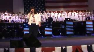 Mobberly Baptist Church  The Star Spangled Banner  Patriotic Celebration 2014 [upl. by Alram]