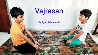 Vajrasana yoga [upl. by Aihsiyt]