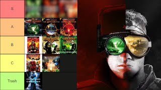 Ranking Every Command amp Conquer game Tier List [upl. by Sibylle18]