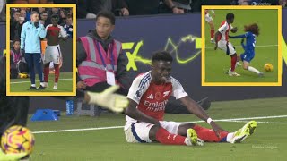 💔 Saka INJURY UPDATE Bukayo Saka INJURY against Chelsea  Cucurella vs Saka  Arsenal vs Chelsea [upl. by Kalman161]