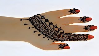 💞😱Mehandi ka design simple  mehndi design mehandi  mehndi mehandi ki design chhath eid madhi [upl. by Burns]