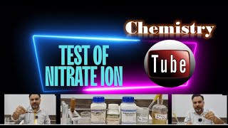 Brown Ring Test of nitrate ion [upl. by Canter]