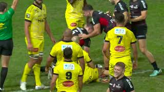 TOP 14  Essai de Thibaud FLAMENT SR  Stade Toulousain  Stade Rochelais [upl. by Akoek]