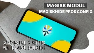 Install MagiskHide Props Config  Setting MagiskHide Prop Config di Termux atau Terminal Emulator [upl. by Bernelle]