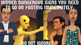 HIDDEN DANGEROUS SIGNS YOU NEED TO GO ON FASTING IMMEDIATELY CHRISTIAN ANIMATION [upl. by Debbi539]