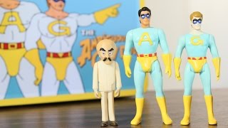 Ambiguously Gay Duo amp Big Head SDCC 2014 exclusive action figures tin tote review [upl. by Hernando]