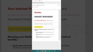 Your Antivirus License Has Expired SCAM [upl. by Bindman488]