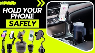 Best Car Cup Holder Phone Mount  Keeps Your Phone Safe While You Drive [upl. by Aloke]