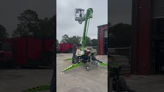 Niftylift TM34 Towable Boom Lift boomlift [upl. by Ameehsat]