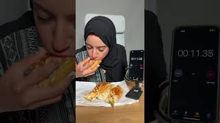 تحدي الشاورما عربي🌯تتوقعو في قد ايش اخلصها ؟؟ [upl. by Eedrahs]