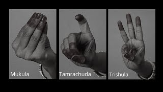 Mukula Tamrachuda amp Trishula hastas [upl. by Nolyaj]