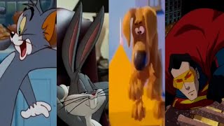 1 Second From Every Animated Warner Bros New Line Cinema and Warner Bros International Movies [upl. by Kippar]