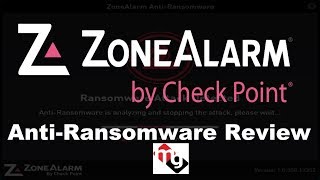 ZoneAlarm AntiRansomware Review [upl. by Justinian]