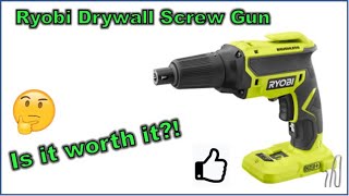 Ryobi drywall Screw Gun review [upl. by Jc]