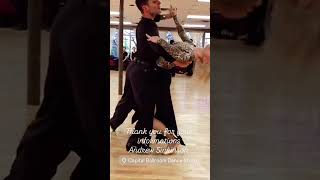 Cristian De Cillis amp Kamila brozovskaBeautiful Wlatz at the Capital Ballroom Dance StudioMD [upl. by Voletta]