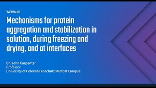 Mechanisms for protein aggregation and stabilization [upl. by Ecniuq]