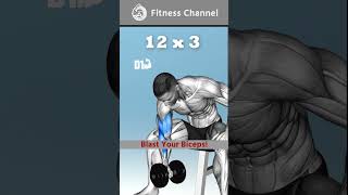 ✔️ Try This Best Biceps workout  💪🏼🤯  fitness shorts biceps [upl. by Akire]