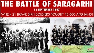 Battle of saragarhi  An unbelievable story of courage show by the 21 Sikh soldiers against Afghans [upl. by Eelyam]