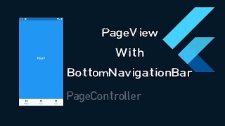 Flutter Pageview with BottomNavigationBar  Pageview controller [upl. by Halbeib]