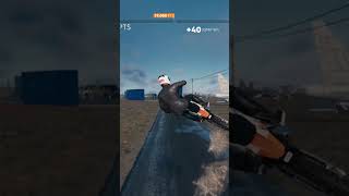 Stunt with KTM 450 EXC  shorts thecrew2 ktm450 [upl. by Licha]