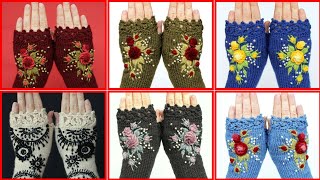 quotCrochetquot quotfingerless glovesquot quotmittensquot quotwrist warmersquot quothandmadequot quotwinterquot quotbohoquot quotstylishquot [upl. by Nuhsed312]