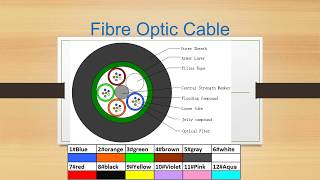 Fibre optic cable for outdoor GYTY [upl. by Laerol]