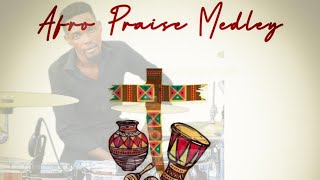 NOT YOUR USUAL SONNIE BADU PRAISE MEDLEY WITH A TOUCH OF GHANA PRAISE SONGS  DRUM CAM on FIRE [upl. by Aneem]