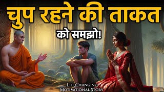 😡कम बोलने कि आदत डालो  Buddhist Story On POWER OF SILENCE Gautam Buddha Story [upl. by Bauske407]