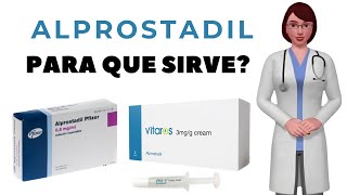 ALPROSTADIL que es y para que sirve alprostadil como usar alprostadil crema injection [upl. by Nnylrahc]