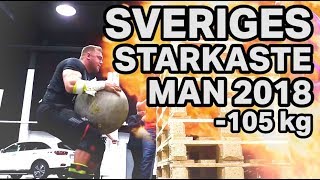 SVERIGES STARKASTE MAN 105 2018 [upl. by Ratna653]