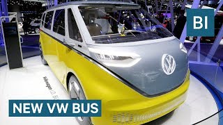 The classic VW bus is coming back as an allelectric vehicle [upl. by Aeslehc]