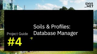 Project Guide  Soils amp Profiles Database Manager 4 [upl. by Alahcim]