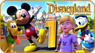 Disneyland Adventures Walkthrough Part 1 PC X360 XB1  Mickey Mouse and Friends [upl. by Steady]