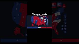 2024 Presidential election prediction Donald Trump vs Kamala Harris [upl. by Swinton]