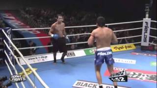 Badr Hari vs Ruslan Karaev II [upl. by Idihc]